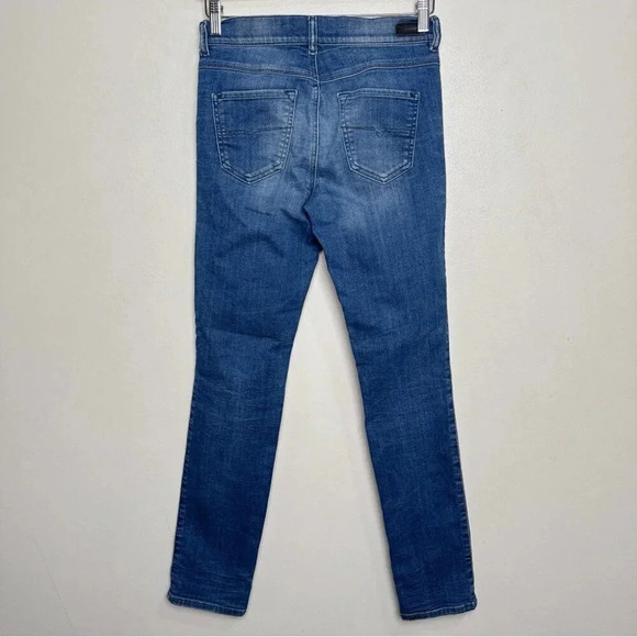 Diesel Womens 27 Regular Slim Straight Leg Distressed Jeans - Picture 16 of 16